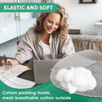 wefaner Mastectomy Recovery Pillow Breast Pillow Post Shoulder Surgery Pillow for Cancer Lymphedema Lumpectomy Surgery Double Chest Healing Protector Recovery Post-Surgery.