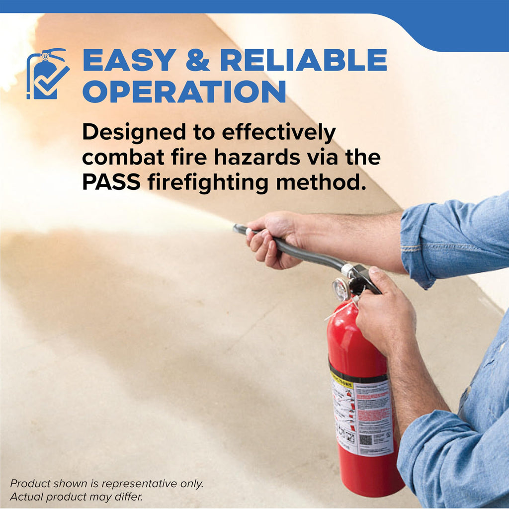 Kidde Mariner 210 Marine Fire Extinguisher for Boats, 2-A:10-B:C, 6.8 Lbs., Coast Guard Approved, Strap Bracket & Hose (Included), White
