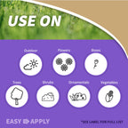 Bonide Pyrethrin Garden Insect Spray Concentrate, 16 oz Ready-to-Mix Fast Acting Insecticide for Outdoor Garden Use