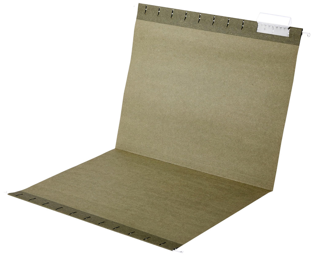 Amazon Basics Hanging Organizer File Folder, Letter Size, Green - Pack of 25