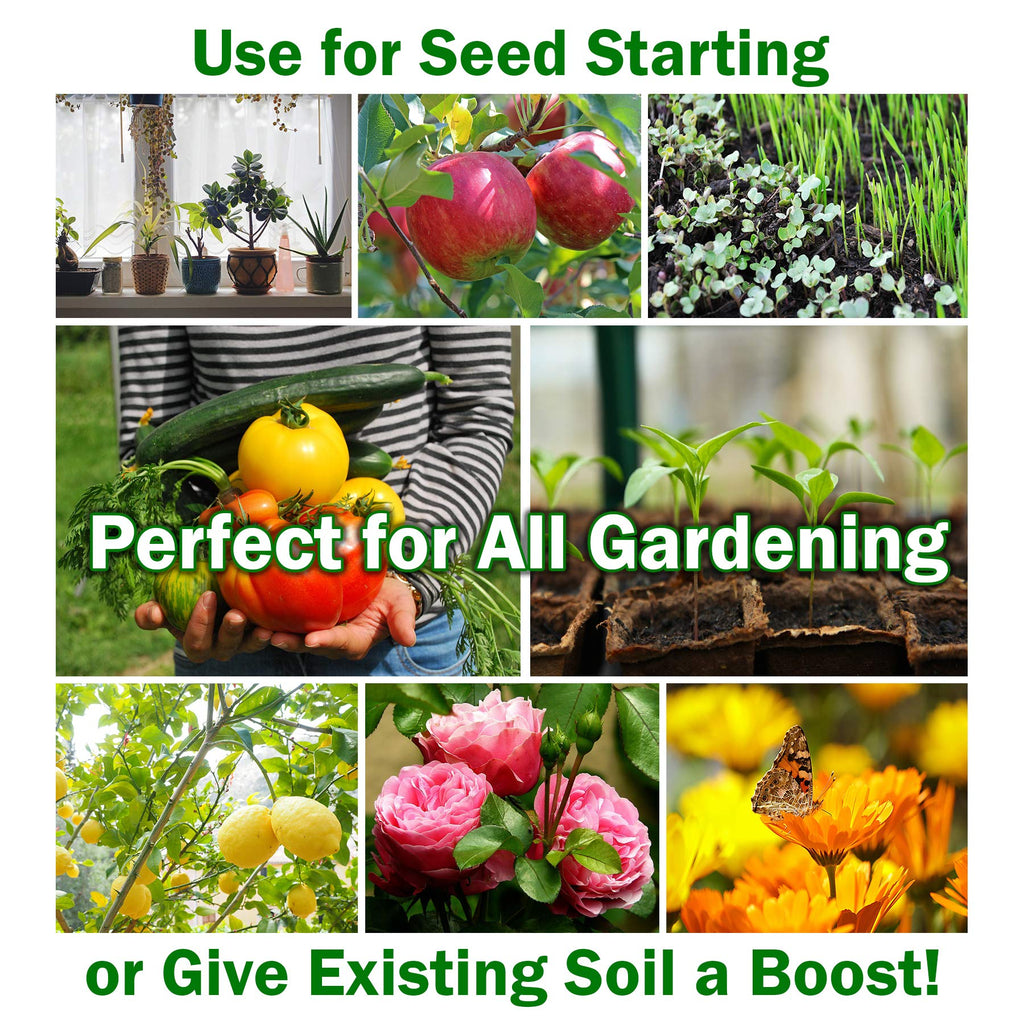 WONDER SOIL Organic Potting Soil | Ready to Plant Coco Coir Fully Loaded with Nutrients | 3 LBS Bag Expands to 12 Quarts of Indoor Outdoor Soil for Gardens & Plants | Incl Worm Castings, Perlite