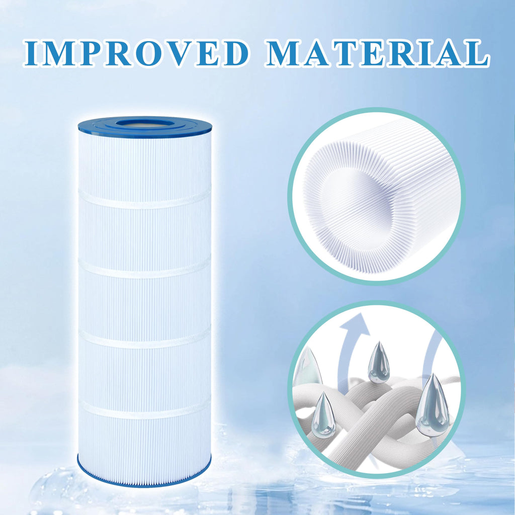 Chryseos Pool Filter Compatible with C-8412, PA120, C1200, CX1200RE, FC-1293, Clearwater II 125, Pro Clean 125,1 Pack