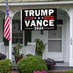 Trump Vance 2024 Flag Trump 2024 Flags 3x5 FT Polyester Banner with Brass Grommets for Indoor Outdoor Decorations (black9)