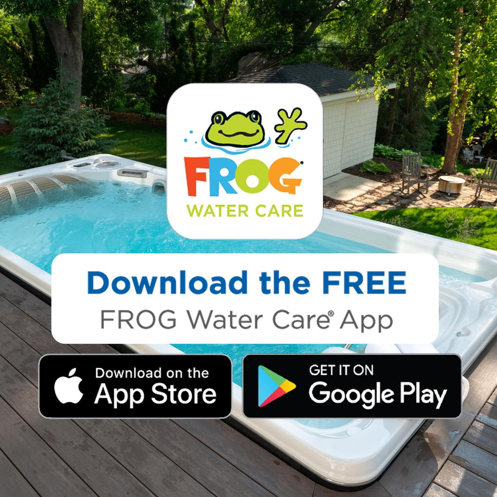 FROG @Ease Floating System for Swim Spas - Quick & Easy Self-Regulating Swim Spa Sanitizer - Swim Spa Maintenance System with Sanitizing Minerals & SmartChlor Technology