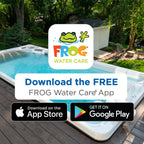 FROG @Ease Floating System for Swim Spas - Quick & Easy Self-Regulating Swim Spa Sanitizer - Swim Spa Maintenance System with Sanitizing Minerals & SmartChlor Technology