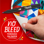 Sharpie Creative Markers, Water-Based Acrylic Paint Markers, Fine Tip, Assorted, 12 Count