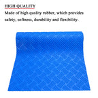 SKARUMMER Swimming Pool Ladder Mat - Protective Pool Ladder Pad Step Mat with Non-Slip Texture, Blue Medium Pool Step Mat, Pool Liner Protection Mat 36 inch X 17 inch