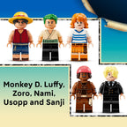 LEGO ONE Piece The Going Merry Pirate Ship Building Blocks - Pretend Play Adventure Toy for Boys & Girls, 10+ - Straw Hat Crew Toy Figures & Playset for Anime Fans - Gift for Christmas - 75639