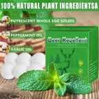 24 Pack Deer Repellent, Rabbit Repellent, Deer Deterrent, Powerful Deer Repellent for Yard, Keep Deer Out from Fence Plant Trees Garden Home