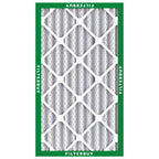 Filterbuy 16x25x4 Air Filter MERV 8 Dust Defense (2-Pack), Pleated HVAC AC Furnace Air Filters Replacement (Actual Size: 15.50 x 24.50 x 3.63 Inches)