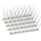 KKY 24 Pack Bird Spikes –13 inch Anti-Bird Nails Bird Repellent Metal Bird Deterant Spinners of Stainless Steel Bird Spikes for Pigeon and Other Small Birds 25.9 Ft…