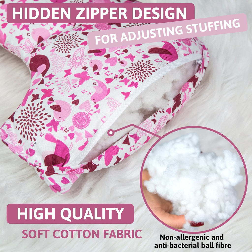 Double Mastectomy Pillow After Breast Cancer Surgery Recovery, Heart Pillow For After Heart Surgery Gifts Mastectomy Patients, Breast Pillows For Sleeping, Lumpectomy Pillow, Chest Open Pillow, Birds