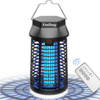 Endbug Bug Zapper with LED Light, Waterproof Bug Zapper Outdoor Indoor, Mosquito Zapper Outdoor Electric Fly Zapper, Mosquito Killer Fly Trap for Outside Patio Garden Backyard Home (Remote Control)
