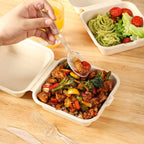 [100 Count] Clear Plastic Spoons Heavy Duty, Premium Disposable Spoons, Durable Plastic Cutlery for for Parties, Picnics, Big Event, Daily Use - Heat Resistant & BPA Free - Clear