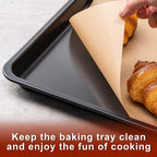 200Pcs Parchment Paper sheets, 16 x 24 Inches Non-Stick Precut Baking Parchment,Unbleached,Parchment Paper For Baking,Fryer, Cooking,Oven,Perfect for Bread, Cakes, Barbecue