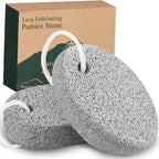 2PCS Natural Pumice Stone, Lava Pedicure Tools Hard Skin Callus Remover for Feet and Hands - Foot File Exfoliation to Remove Dead Skin, and Callusess