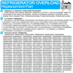 (RMP) New Refrigerator Overload 265RFBYY 265RHBYY 314TFBYY AH3529540 (all other models in the description)