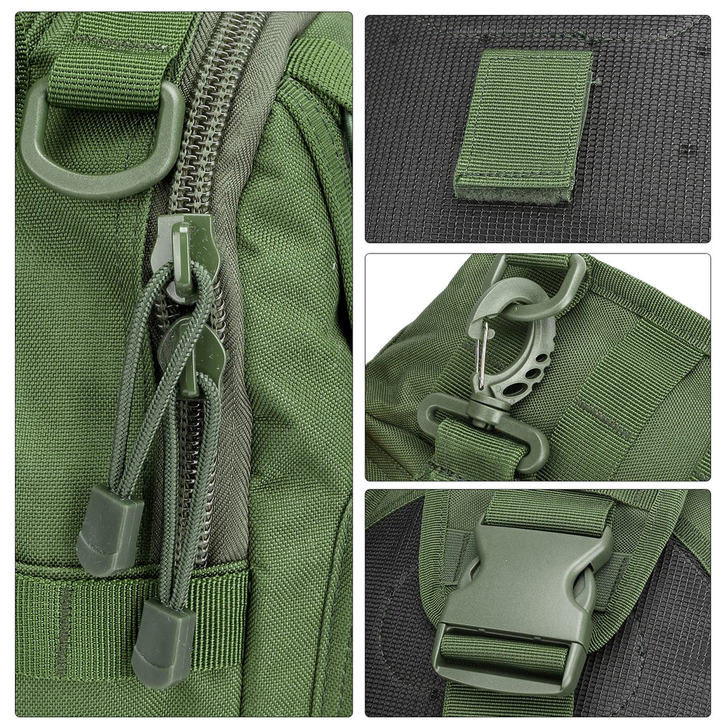 Outdoor Tactical Bag Backpack, Military Sport Bag Pack Sling Shoulder Backpack Tactical Pack for Every Day Carry