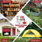 Snake Repellent Balls for Yard - Powerful Outdoor Protection | Pet & Child Safe | Natural Snake Deterrent for Home, Garden, Camping | Targets Copperhead & Rattlesnakes (12, 1 Count (Pack of 12))