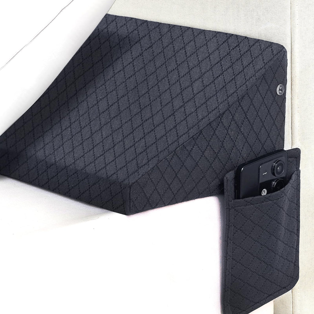 King Size Bed Wedge Pillow - for Headboard Gap/Headboard Pillow/Mattress Wedge /Bed Gap Filler (76"x10"x6") - Bloster Triangle Pillow for Sleeping To Fill Gap (0-8") Between Headboard and Mattress