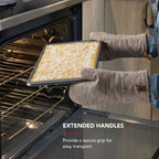 KitchenAid Premium Aluminized Steel Baking Sheet, Nonstick, 10x15 Inch, Contour Silver (Pack of 6)
