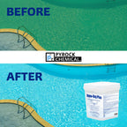 Pool Shock by Aqua Org Plus - New Square 50 Pound Pail - 65% Granular Cal Hypo - Swimming Pool Shock for In-Ground, Above Ground, Spas & Hot Tubs