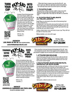 Billy-Bob Fly Lid - Turn Almost Any Cup Into A Fly Trap. Indoor and Outdoor Use - 4 Pack (4 Fly Lids Total)