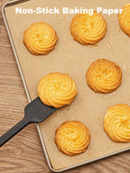 SMARTAKE 200 Pcs Unbleached Parchment Paper Baking Sheets, 16x24 Inches, Non-Stick, Precut for Baking, Grilling, Air Fryer, Steaming, Bread, Cup Cake, Cookie
