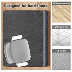 Placoot Desk Chair Mat for Hardwood Floor & Tile 55"x35" Office Chair Mat for Rolling Chairs Large Anti-Slip-Recyclable Material Computer Chair Mat Rug for Office/Home