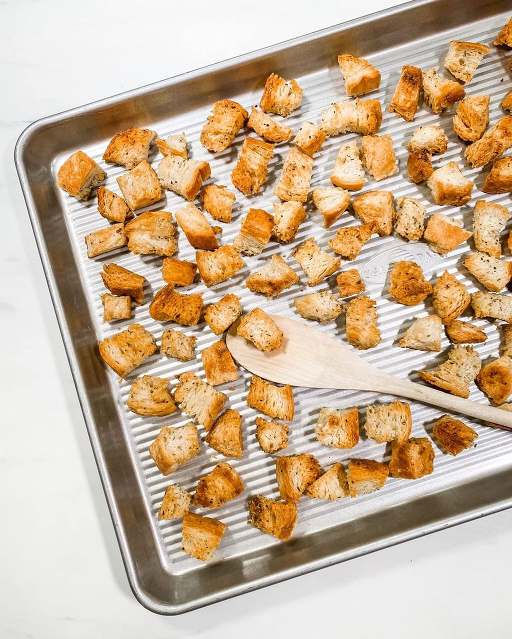 USA Pan Extra Large and Quarter Sheet Baking Pans with Nonstick Coating, Made in USA from Aluminized Steel