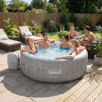 Coleman Sicily Energy-Efficient AirJet Inflatable Hot Tub 5-7 Person with App-Control