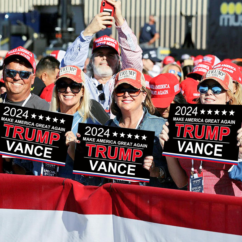 NiUB5 Trump Vance Yard Sign 2024 - Trump Yard Signs, Make America Great Again Signs