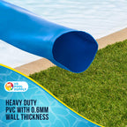U.S. Pool Supply Pool Backwash Hose 1.5" x 50' - Heavy-Duty Pool Drain Hose, Filter Pump Water Drainage, Sump Pump Discharge, Inground Draining - Flexible Lay Flat, Clamp