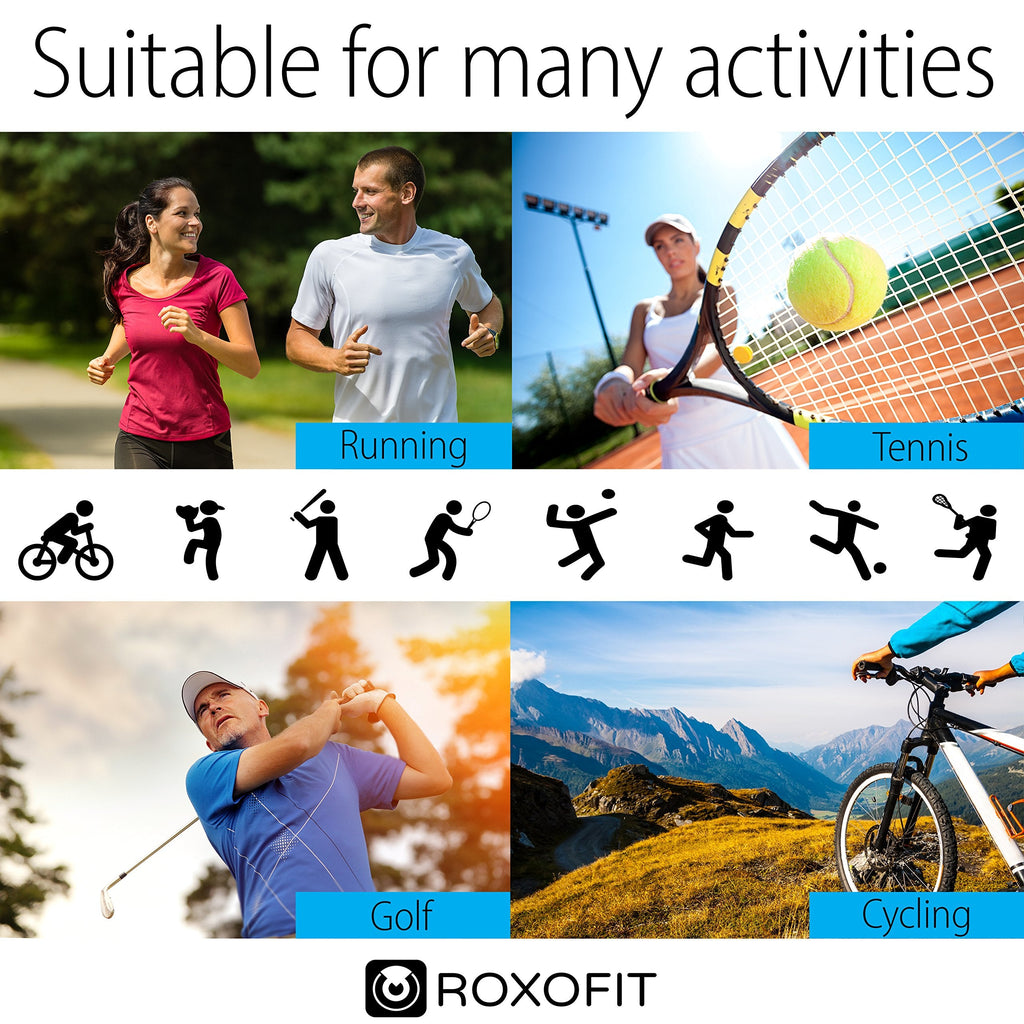 ROXOFIT Calf Brace for Torn Calf Muscle and Shin Splint Pain Relief - Calf Compression Sleeve for Lower Leg Injury, Strain, Tear - Neoprene Runners Tibia Splints Wrap for Men and Women