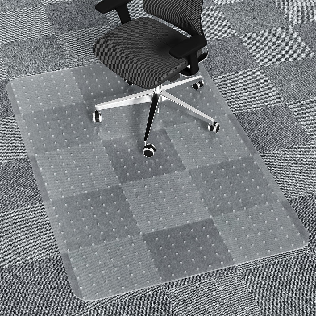 Office Chair Mat for Carpet, 32x48 Clear Heavy Duty Computer Chair Mat, Under Desk Protector Carpeted Floors Mat, Easy Chair Movement,Ship Flat