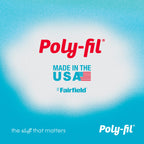 Poly-Fil Premium Polyester Fiber Fill by Fairfield, 50 oz bag
