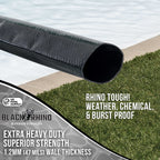 U.S. Pool Supply Pool Backwash Hose 2 Inch Diameter x 25 Feet - Discharge Hose for Pump, Sand Filter & Sump Pump Hoses - Burst Resistant Lay Flat Drainage Hoses for Inground & Above Ground Pools