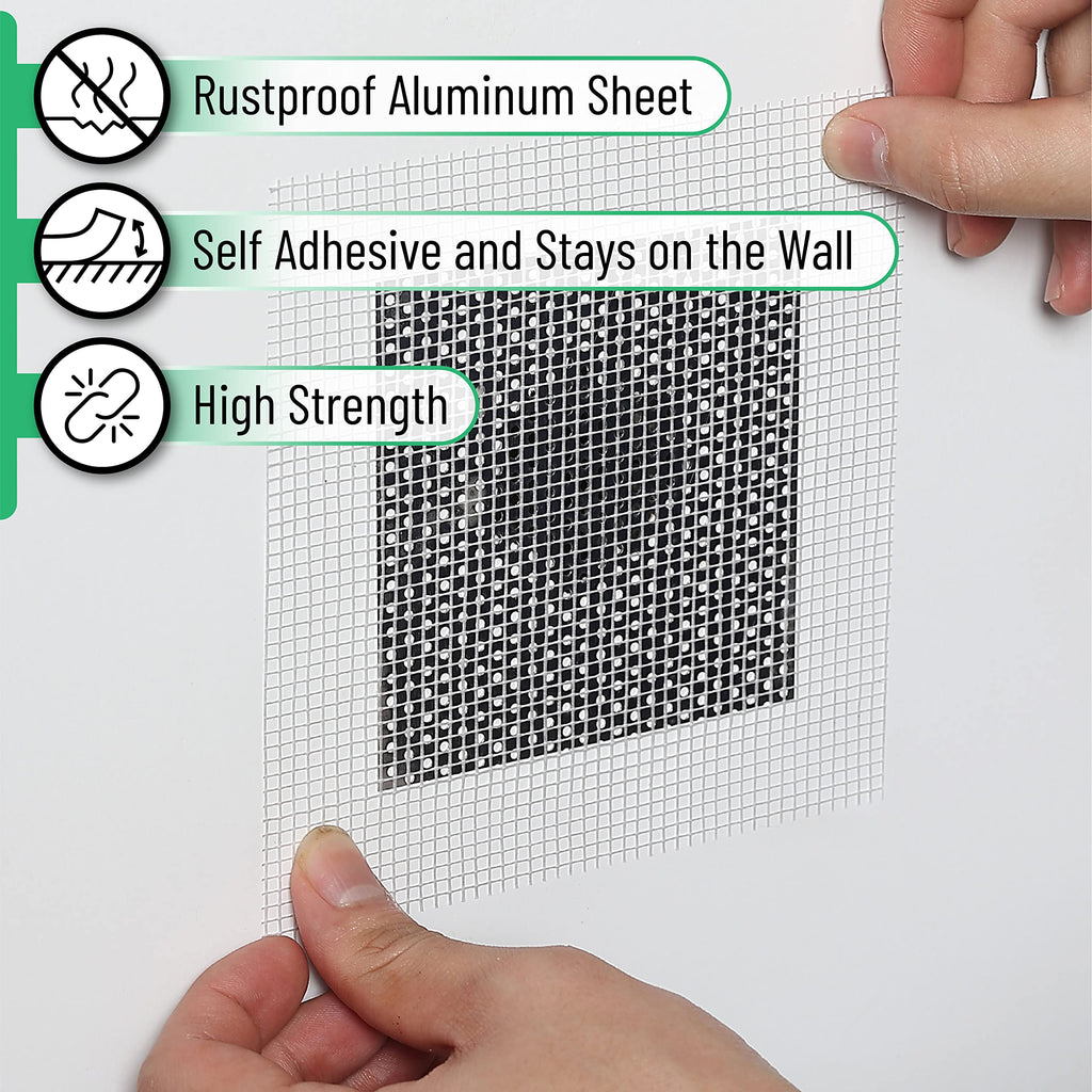 Drywall Repair Kit, 16 pcs, Aluminum Wall Repair Patch Kit
