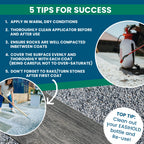 EASIHOLD Rocks - 1.3 Gal Gravel Glue for Pea Gravel, Rock Glue and Mulch Glue in XL Saver Size. Lasts up to 3 Years, Non Toxic, Ready to Use, Fast Drying.