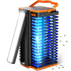 Solar & Electric Mosquito Zappers with Reading Lamps, 4200V Insect Killers for Indoor Outdoor Home Backyard Patio Camping