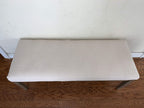 Qualitrusty Waterproof Piano Bench Cover - Perfect for Pets, Kids, Elderly, Weddings, Parties - Machine Washable, Elastic, Removable - Cleans Easily(Beige)