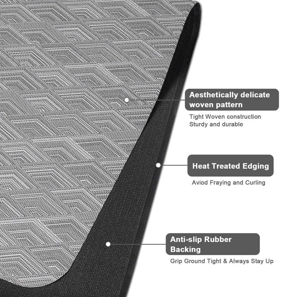 AiBOB Office Chair Mat for Hardwood Floor & Tile Floor, 36" x 48"Heavy Duty Computer&Desk Chair Mat for Rolling Chairs, Hard Floor Protector for Home Office