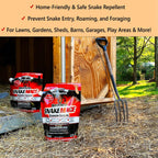 Nature’s MACE Snake Repellent 7LB Granular/Covers 3,600 Sq. Ft. / Keep Snakes Out of Your Garden, Yard, Home, attic and More/Snake Repellent/Safe to use Around Home, Children, & Plants