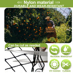 ZL 25' X 50' Net Netting for Bird Poultry Aviary Game Pens New 2.4" Square Mesh Size…