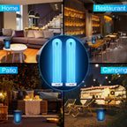 BF190 Replacement Bulb Compatible with Flowtron BK-40D Bug Zapper Electronic Insect Killer, 10 Inch FUL32T8/BL U Shape Bug Zapper Light Bulb for Outdoor(2 Pack)