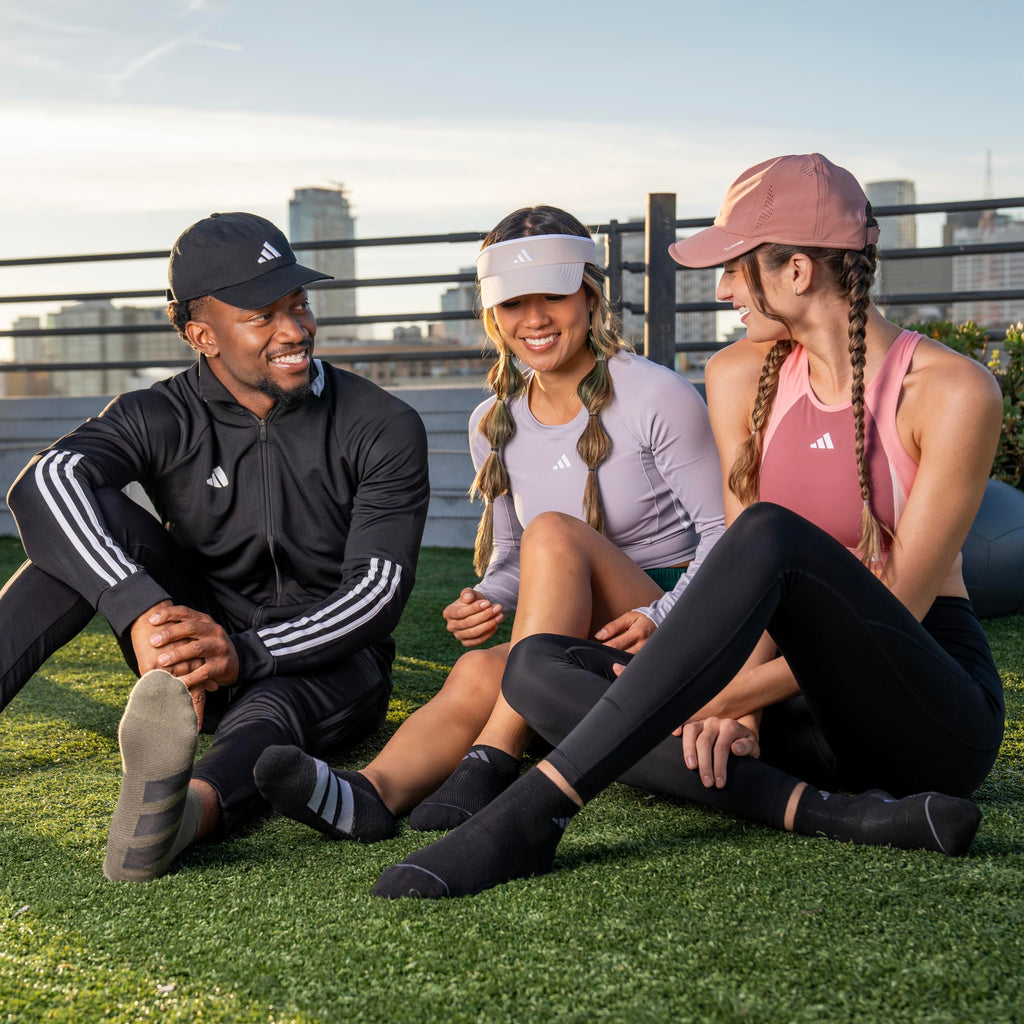 Women's Superlite Visor – Lightweight Moisture-Wicking Running Tennis Hat, White/Silver Metallic/3, OSFA