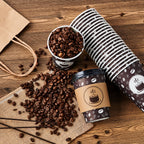 JOLLY PARTY Disposable Coffee Cups with Lids, Sleeves and Straws - 12oz(100 Pack) Paper Coffee Cups with Lids, Durable, BPA Free Hot Coffee Cups for Shops, Cafes, and Concession Stands(Dark Brown)