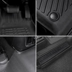 LUMWAY Floor Mats for 2016-2025 2026 Dodge Durango 6-Seater (Only for Bucket Seats), TPE All Weather Durable Floor Liners for Durango Accessories
