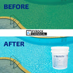 Pool Shock by Aqua Org Plus - 65% Granular Cal Hypo - Swimming Pool Shock for In-Ground, Above Ground, Spas & Hot Tubs - 50 Pound Pail