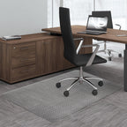 Office Chair Mat for Carpet, Clear Chair Mat with Studs for Low Pile Carpeted Floors, Transparent Thick and Sturdy Carpet Floor Protector for Desk Chair on Office, Home, Gaming - 30"x48"Rectangle